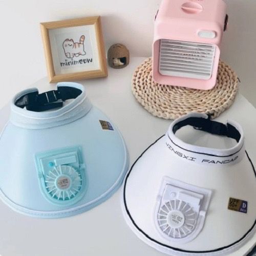 Chapéu Viseira Com Ventilador Elétrico Sol Verão Praia 3 velocidades Para Pesca E Caminhadas em Oferta na Shopee