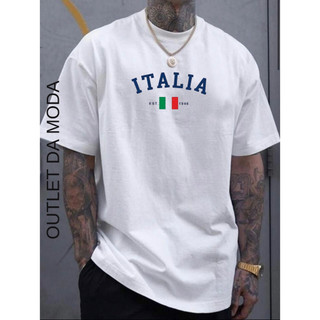Camiseta Masculina ITALIA 1946 Gola Redonda Lançamento
