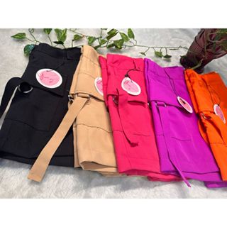 Short Cargo Feminino alfaiataria com ziper em Oferta na Shopee