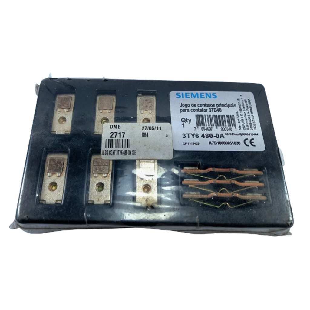 Jogo De Contatos 3tb48 P/ Contator Siemens