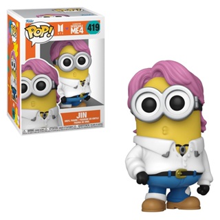 FUNKO POP: MINIONTS X BTS - JIN 419 NOVO ORIGINAL em Oferta na Shopee