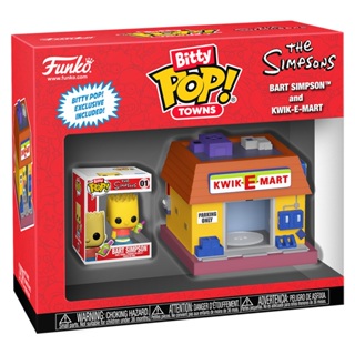 FUNKO BITTY POP TOWNS THE SIMPSONS - BART SIMPSON AND KWIK-E-MART (83684) NOVO ORIGINAL em Oferta na Shopee