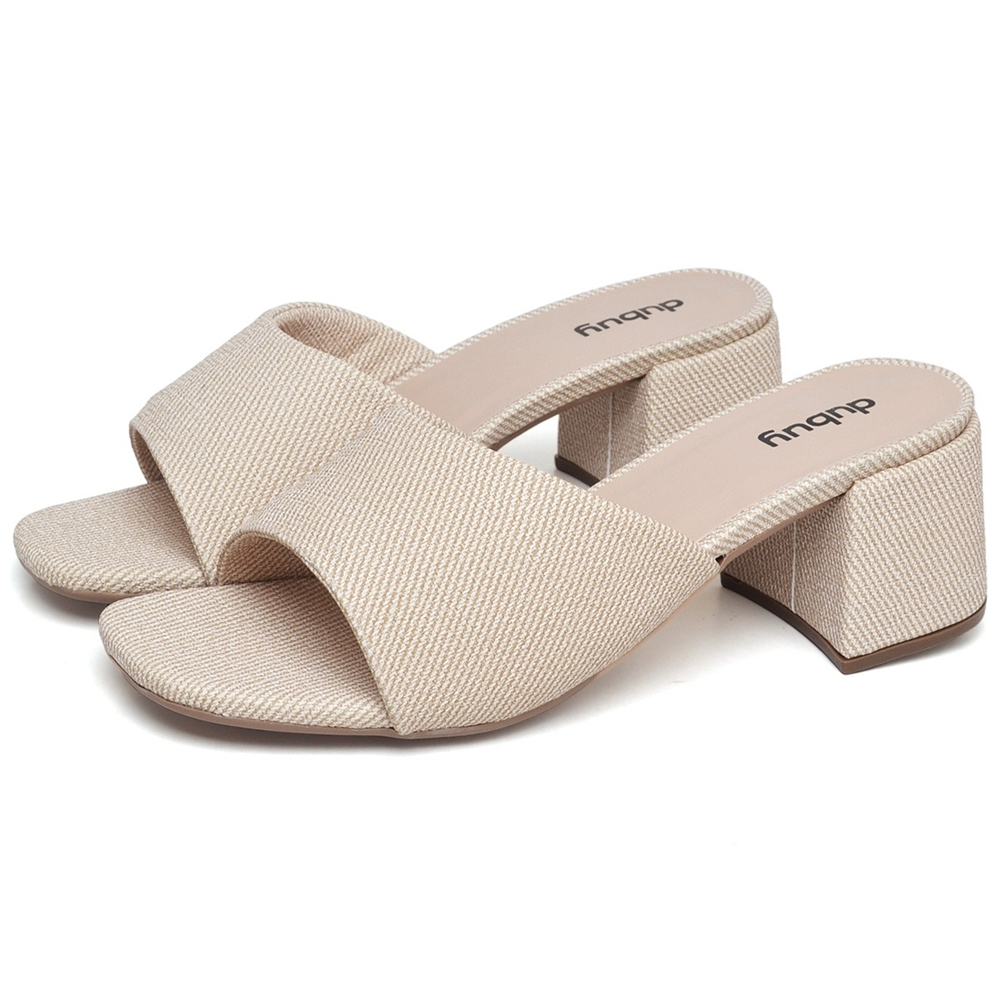 Sandália Tamanco Mule Feminino Bege Original Dubuy Sofi 302DB em Oferta na Shopee