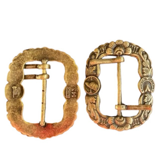 Fivela Modelo 143 amarela 4,5cm passada da correia em Oferta na Shopee