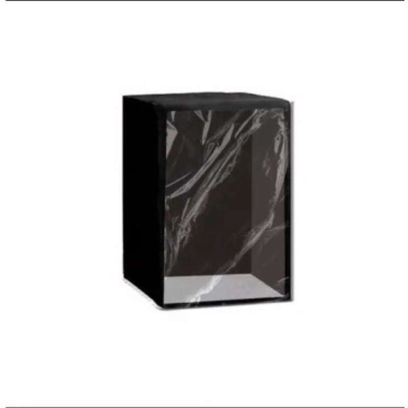 Capa para Air Fry Oster 12 Litros 36cmL 36cmA 32cmP Frente Transparente