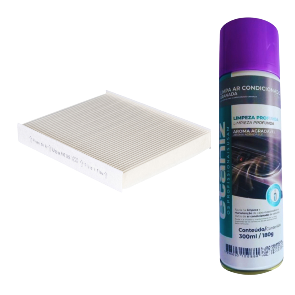 Filtro De Ar Condicionado Freemont  Journey + Higienizador CES2138 em Oferta na Shopee