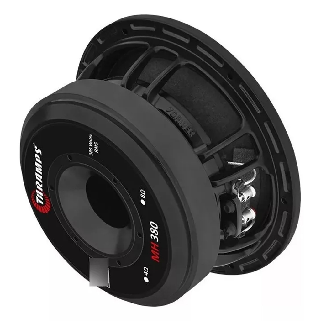 Detalhes do Kit Par Woofer Médio Grave Taramps Mh-380 8 Pol 8 Ohms 380w