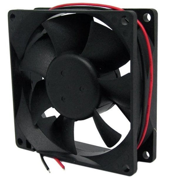 10X Micro Ventilador 80x80x25 24V Ventoinha Cooler 80x80 24V (Kit C/ 10 peças)