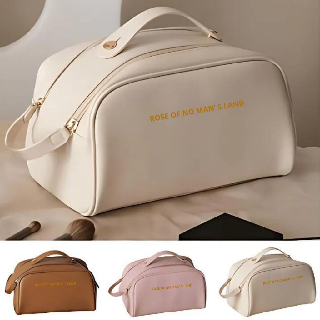 Bolsa Nécessaire (605169) Organizador Cosmético Maquiagem Zíper Dupla
