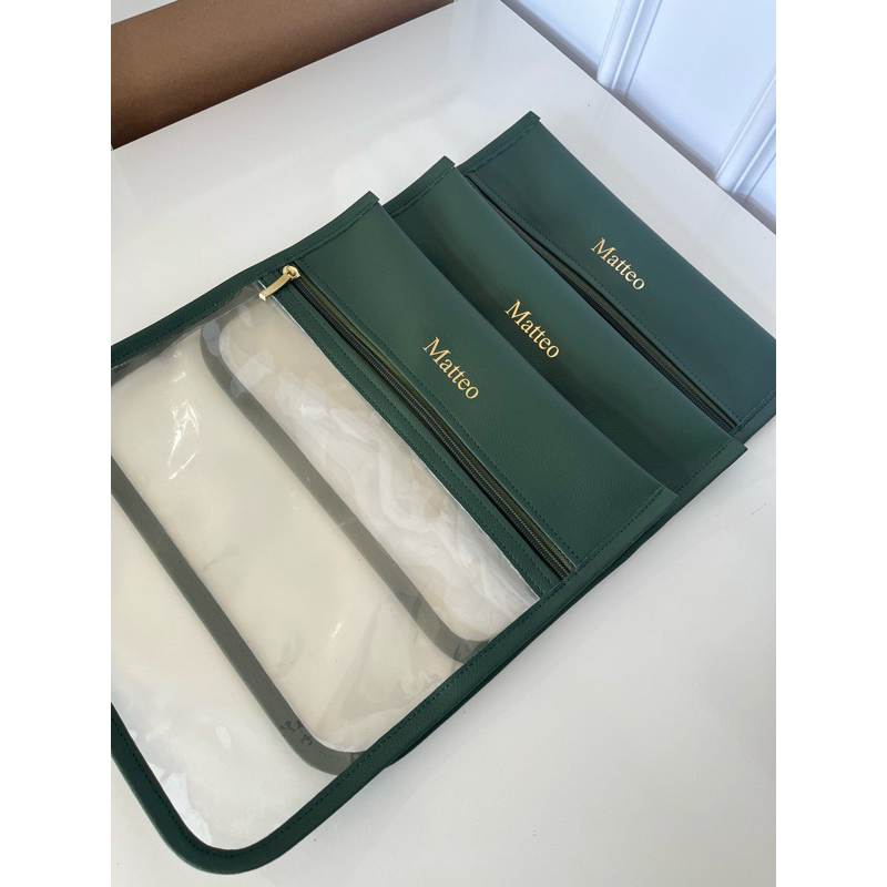 kit 3 Saquinhos Organizador Multiuso Maternidade Personalizado