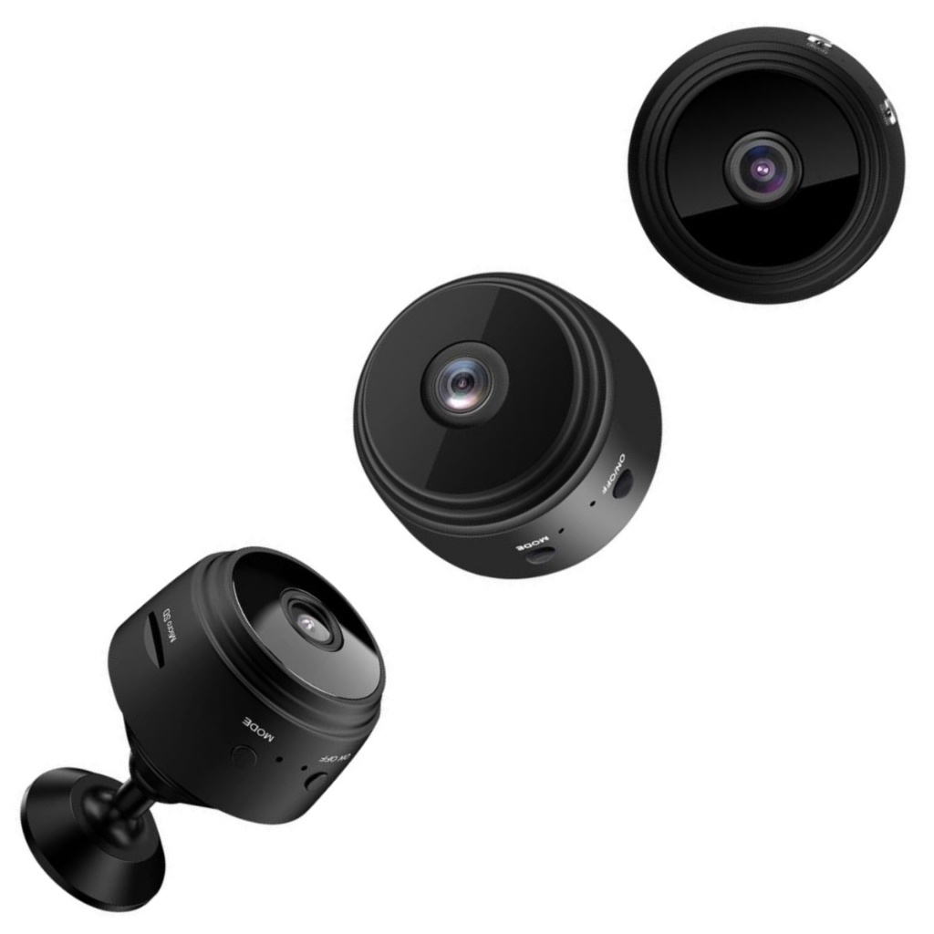 Câmera De Segurança Atualizada 2024 A9 Wifi Mini Visão Noturna 1080p Premium