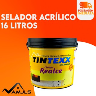 Selador Acrílico De Parede Branco 16l Tintexx em Oferta na Shopee