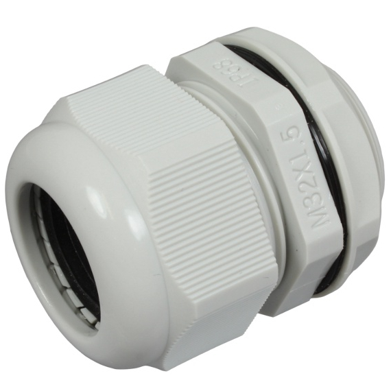 10x Prensa Cabo 5 a 10mm Pg11 Cinza Claro Ip68 (kit C/ 10pçs) em Oferta na Shopee