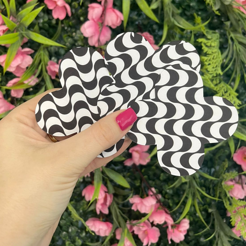 Forminha para Doces Tema RIO DE JANEIRO - Forminhas para Docinhos Festa Carioca - Forminha 4 Pétalas