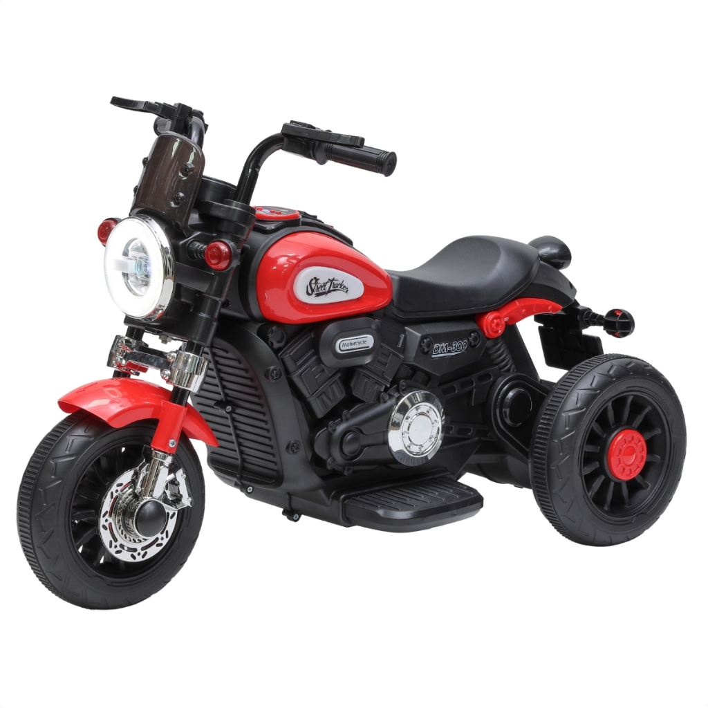 Mini Moto Elétrica Infantil Halei Bateria 6v Som Motor Luz de Led - Mom & Baby
