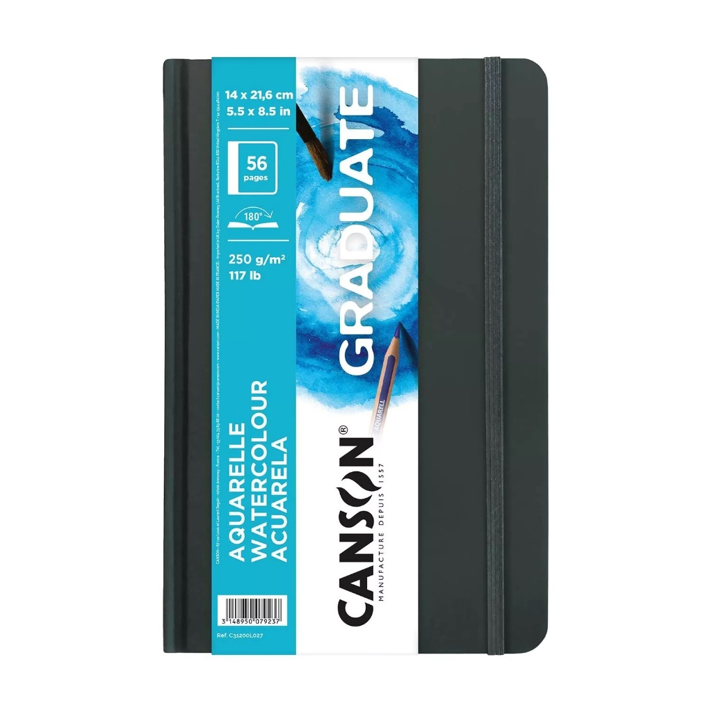 Caderno bloco papel One Graduate A5 250g Canson 56 paginas em Oferta na Shopee