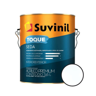 Tinta Acrílica Acetinado Branco 3,6l Toque Seda Suvinil em Oferta na Shopee