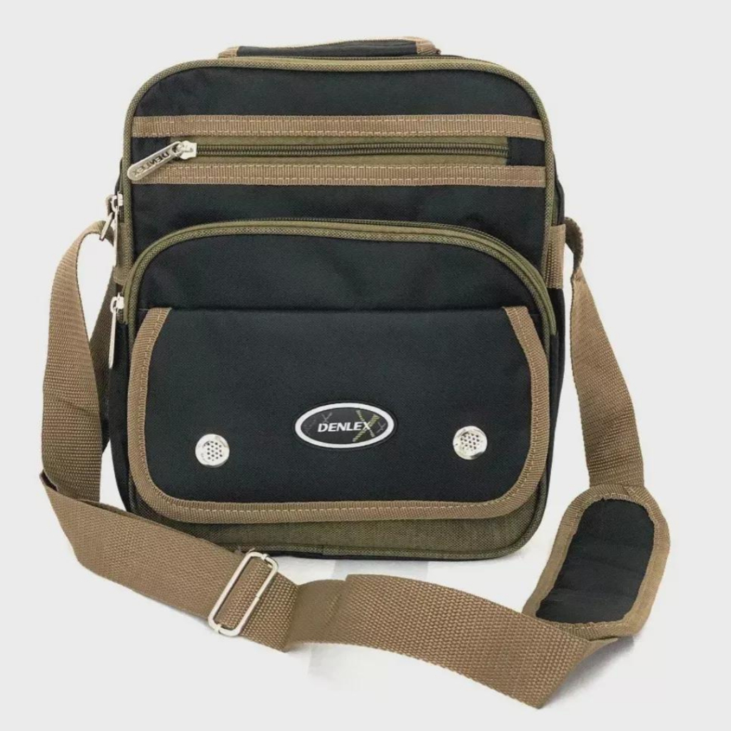 Bolsa Pasta Carteiro Média Executiva Alça Transversal Tiracolo Trabalho Denlex