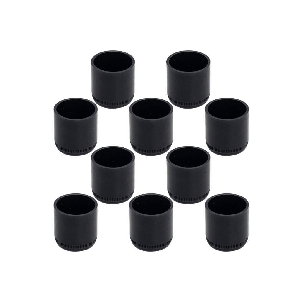 24 Ponteiras Tampa Protetora Pé De Cadeira Para Móveis 15mm em Oferta na Shopee