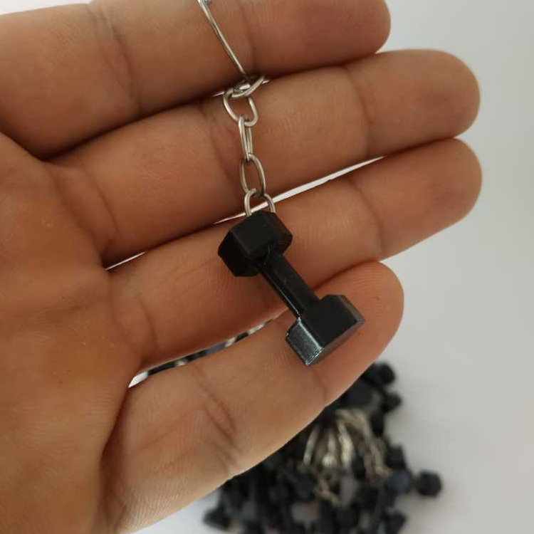 Chaveiros Halter - Dumbbell - Kit 200 unidades - Impressão 3D