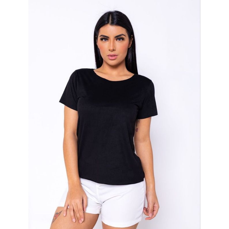 Blusa Suede T-shirt