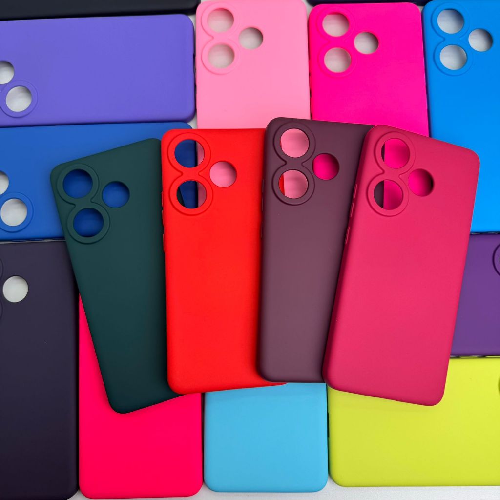 Capa Para Xiaomi Poco F6 - Capa + Pelicula 3D ou Só 1 Capinha Aveludada Case