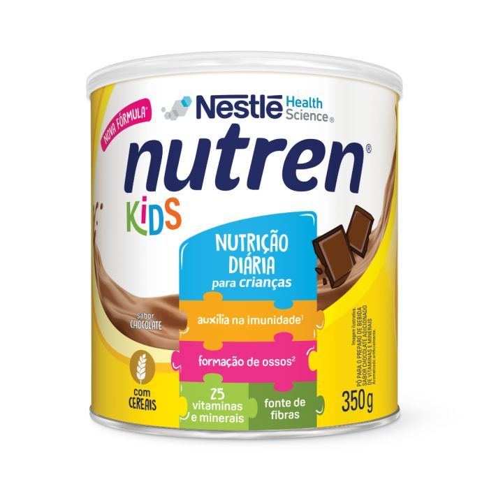Kit C/3 Nutren Kids Chocolate 350g Nestle