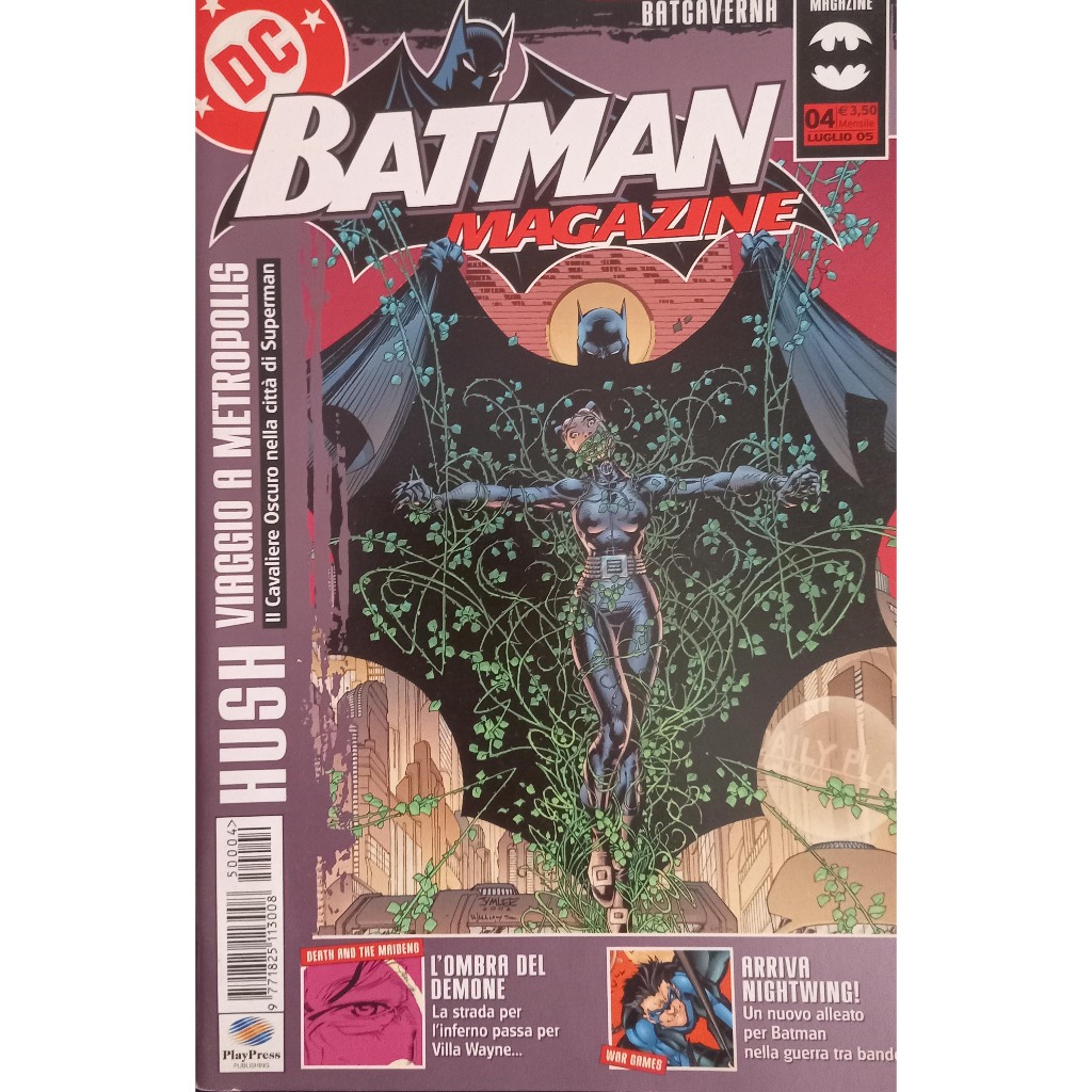 Batman Magazine 4 - Importada - Italia - DC Comics 2004