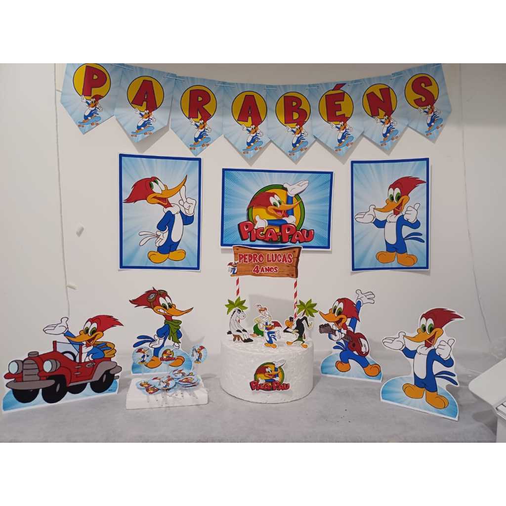 Kit festa so um Bolinho Pica Pau em Oferta na Shopee