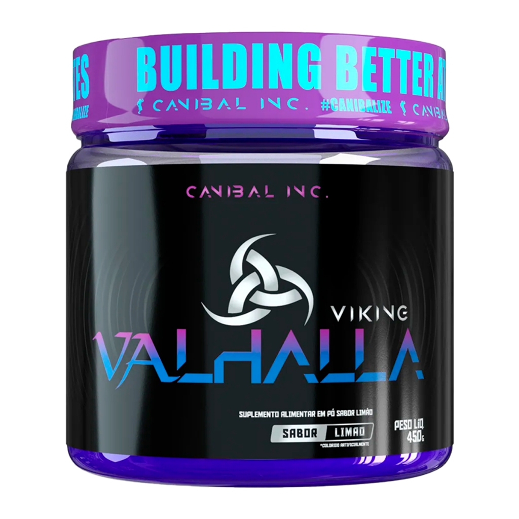 Pré Treino Viking Valhalla Com Beta Alanina 450g Canibal Inc em Oferta na Shopee