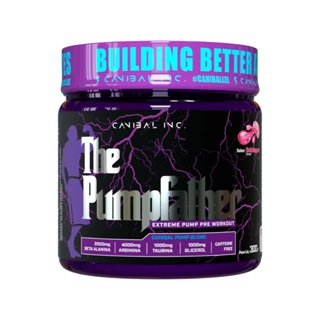 Pré Treino The Pumpfather 30 Doses 0% Cafeína 300g Canibal em Oferta na Shopee