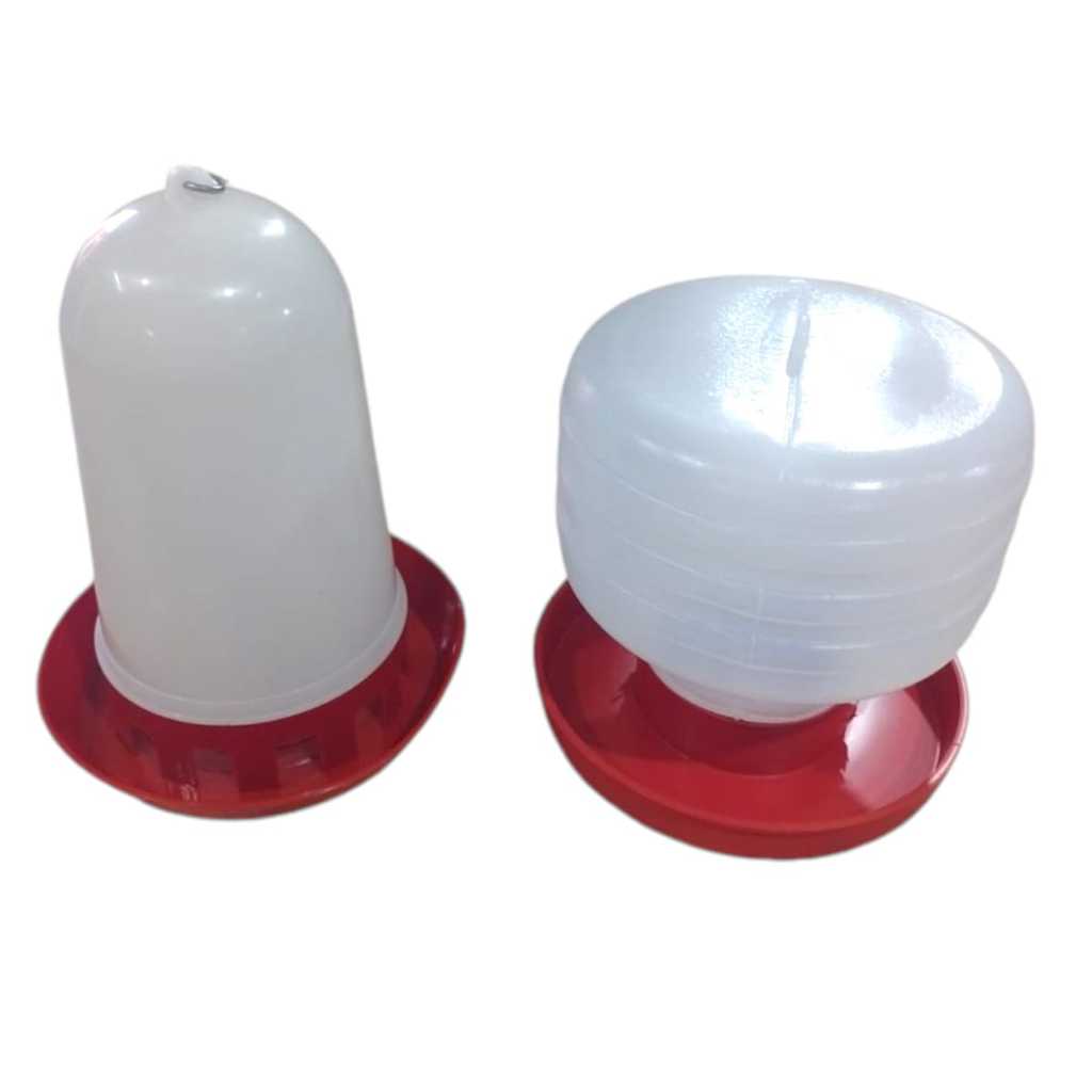 KIT COMEDOURO 750G E BEBEDOURO 1 LITRO FRANGO AVES CODORNA em Oferta na Shopee