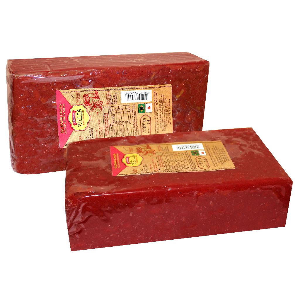 Goiabada Eleita Melhor do Brasil Cascão Barra 2.2Kg Zélia em Oferta na Shopee