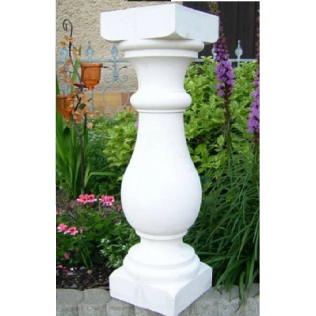 Forma Molde Coluna Balaústre Menor em Abs 3D Virgem 52x10cm