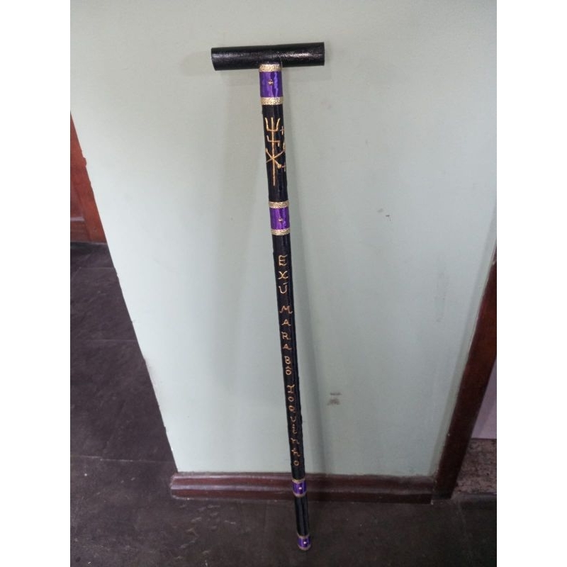 Bengala Exu Marabô/ Exu Veludo / Exu morcego / Exu caveira