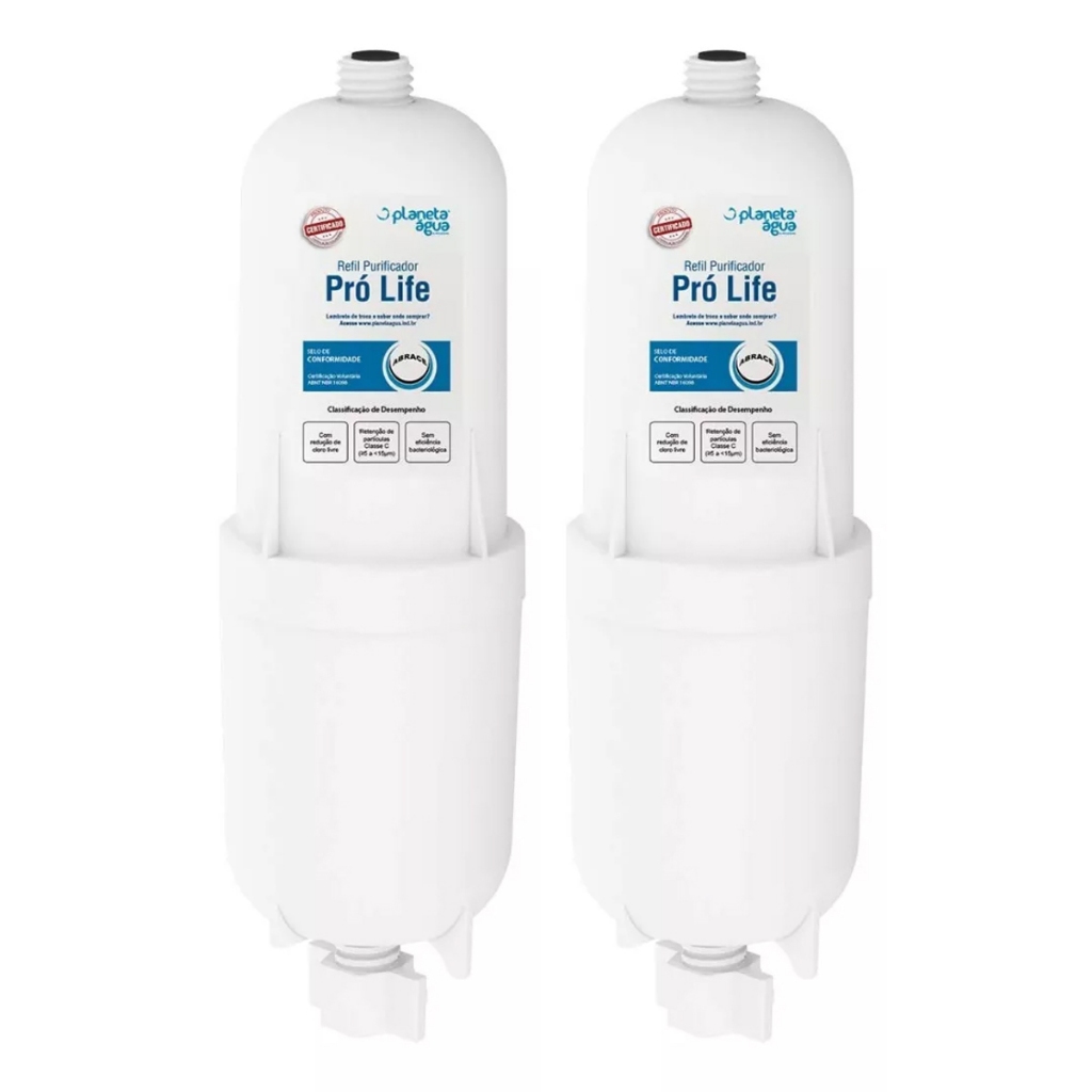Kit 02 Refil Planeta Água Compatível Soft Everest Pro Life - Home Appliances