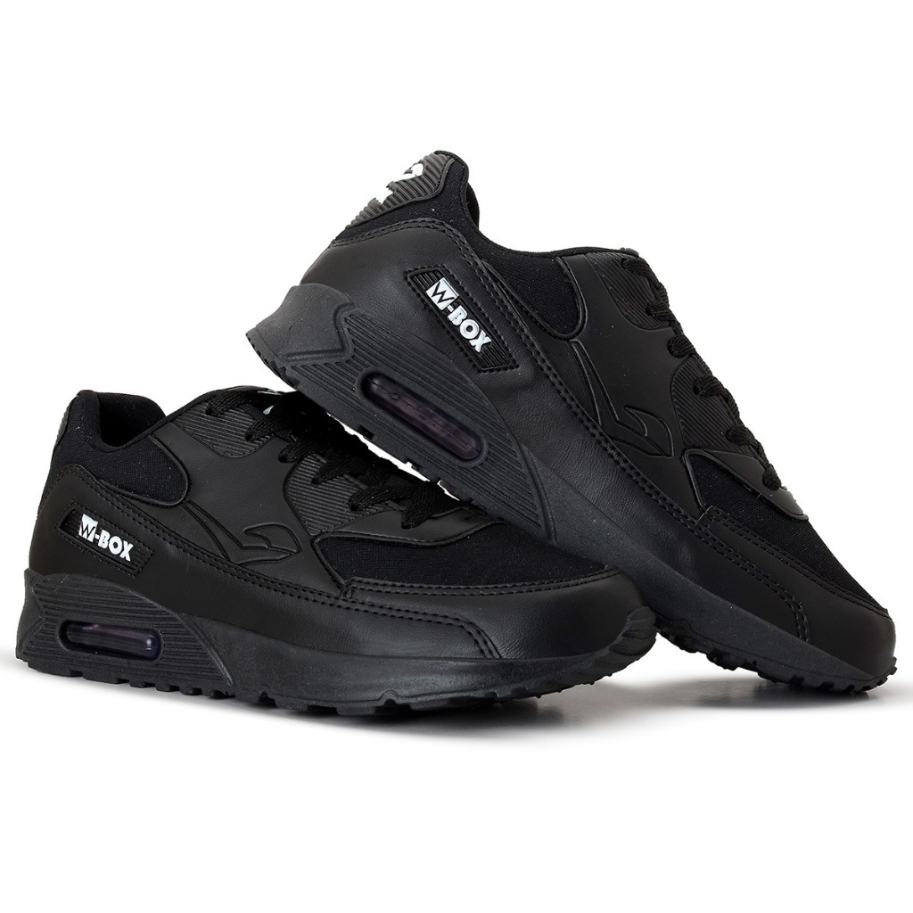 Tenis Wbox Masculino Preto Unissex Confortavel Academia Caminhada Casual em Oferta na Shopee