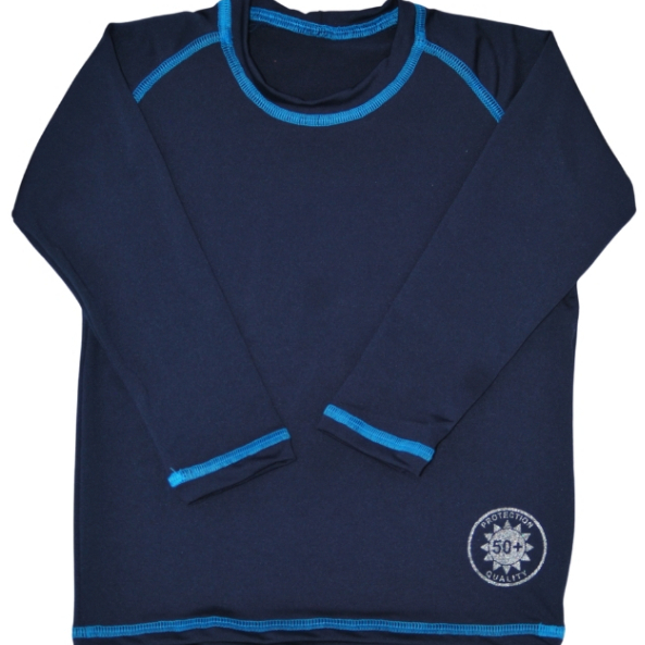 Camisa proteção solar com cobertura infantil/juvenil