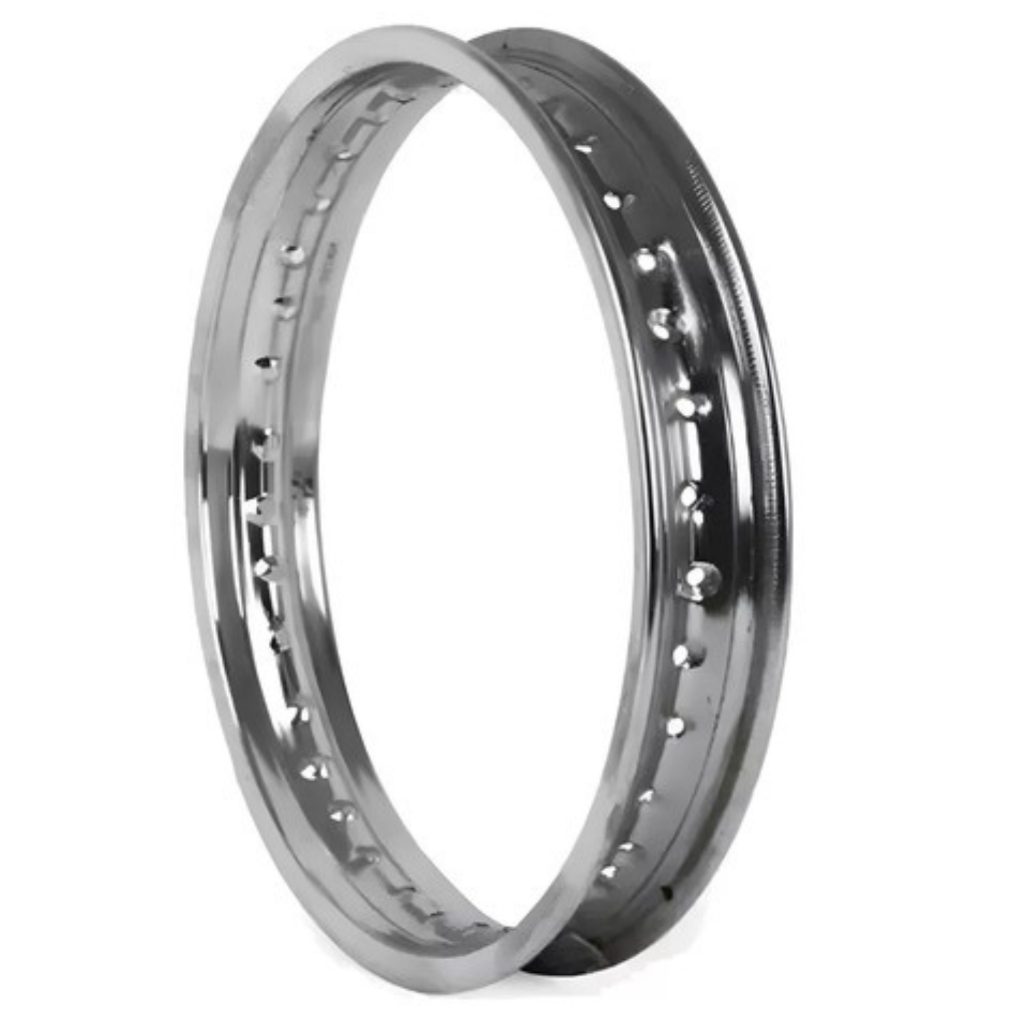 Aro Dianteiro Folha Calha Jante Cromado Tork Bros 125 150 160
