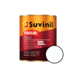 Tinta Acrílica Fosco 900ml Branco Neve Premium Antiga Clássica Toque Fosco Suvinil