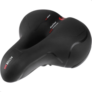 Banco Selim para Bicicleta 2 Molas Largo com Fita Refletiva Lorben em Oferta na Shopee