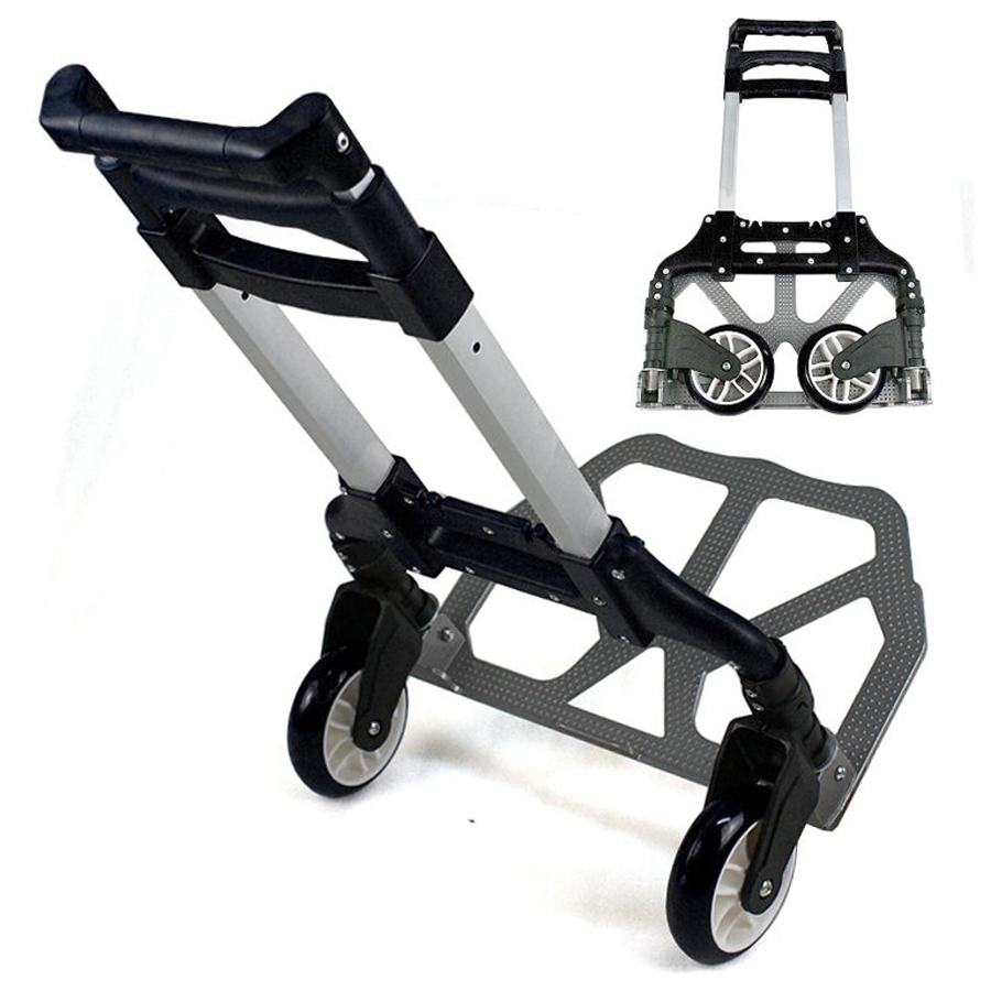 Carrinho de Transporte Carga Multiuso Plataforma Dobrável 75/80Kg Lorben