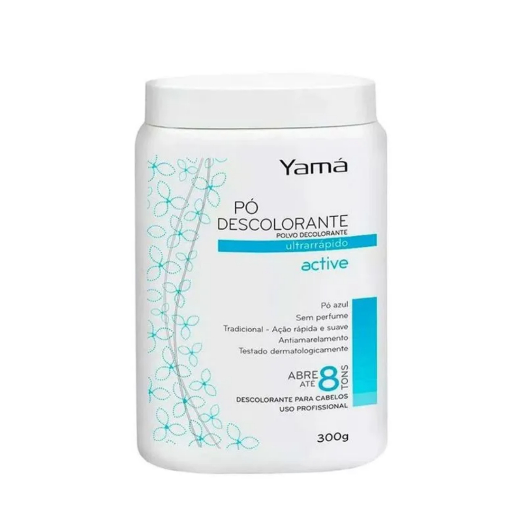 Pote Pó Descolorante Yamá 300g Abre até 8 Tons Original!