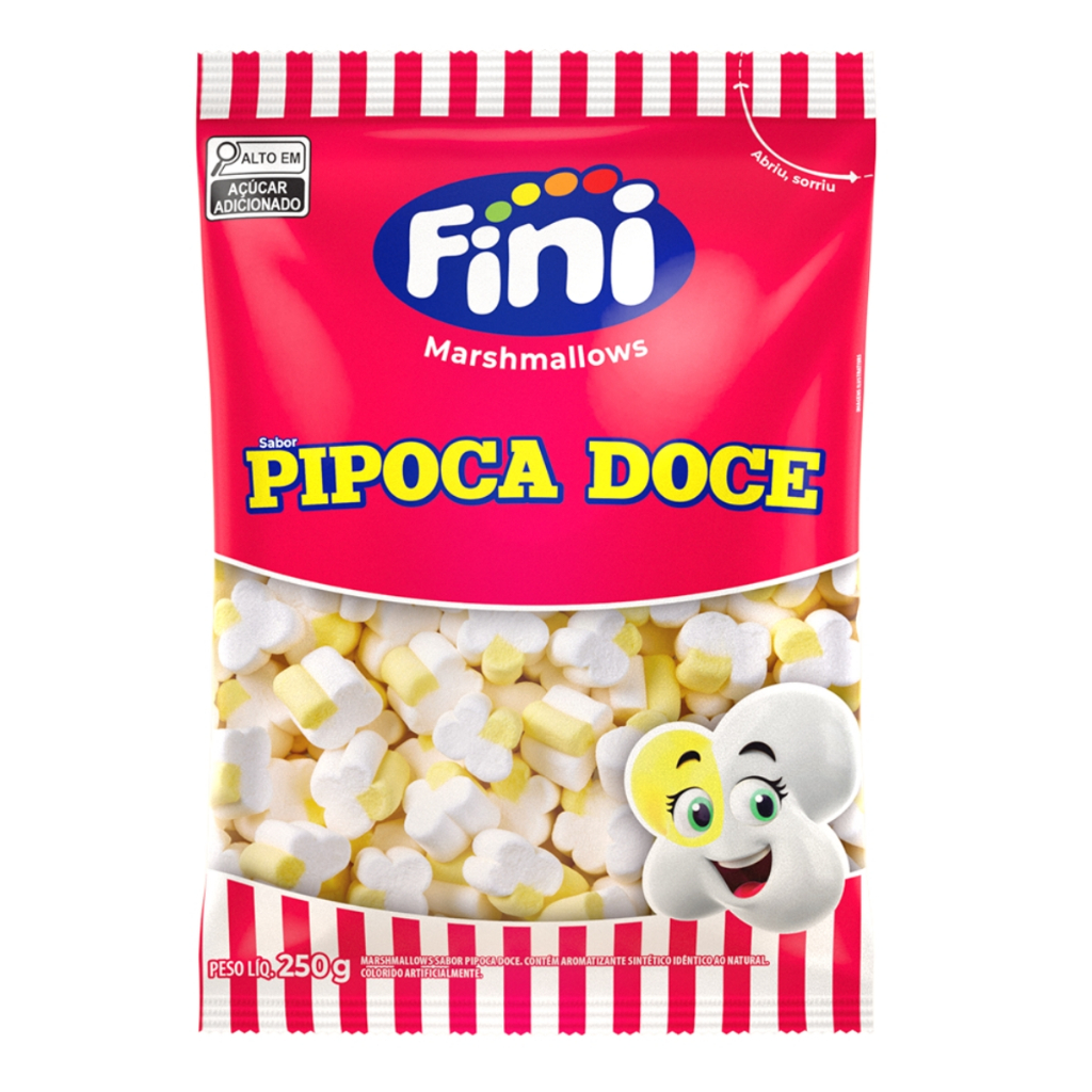 Marshmallow Pipoca Doce 250g Fini
