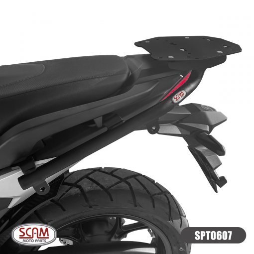 Suporte par Bau Bagageiro Traseiro Scam Honda Nc 750x - 2022 2023 2024 2025 2026