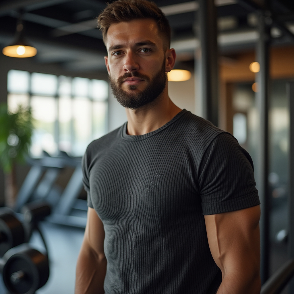 Camiseta caneladas masculinas americanas academia