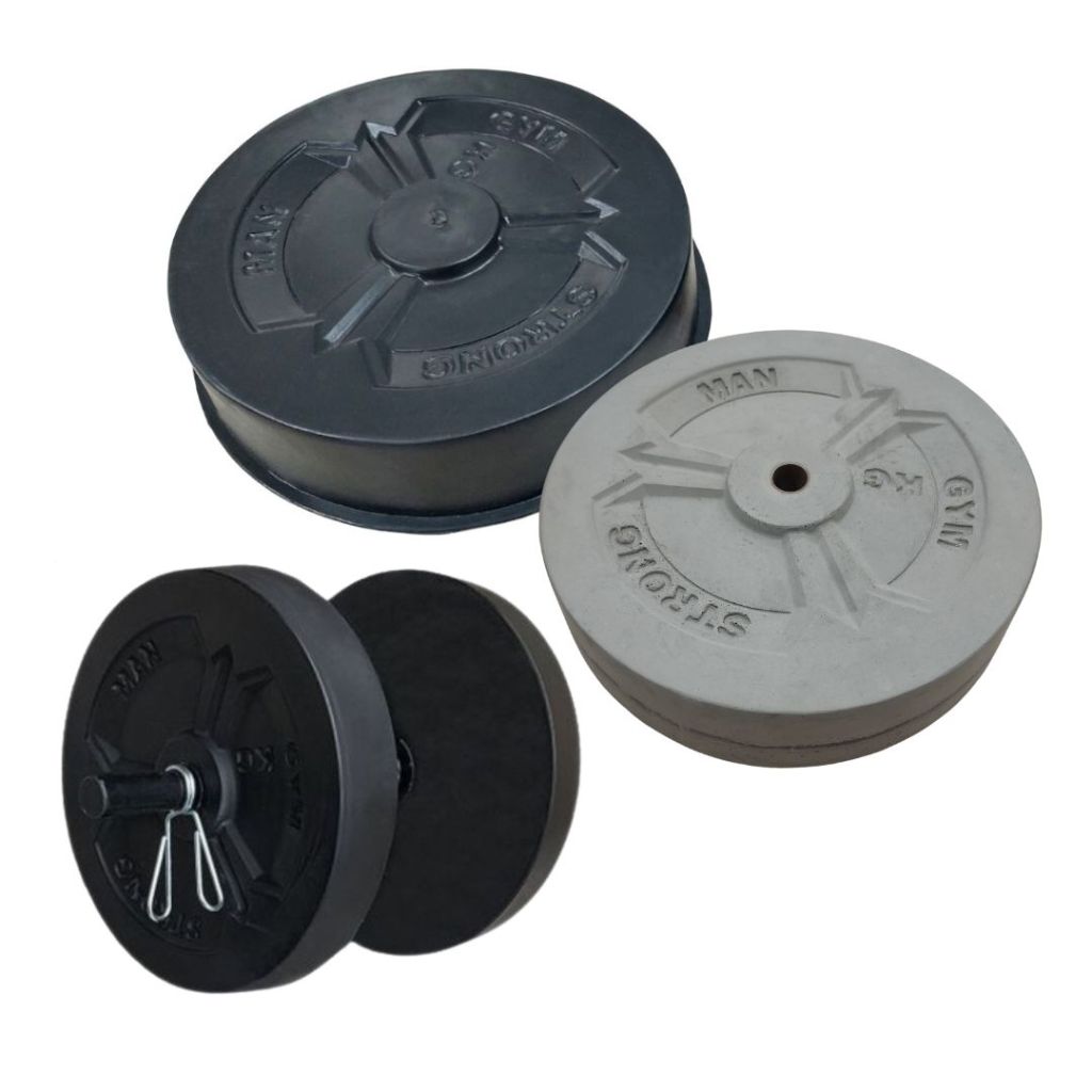 Forma Para Fabricação De Anilhas E Halteres Cimento 12 kgs - A0402