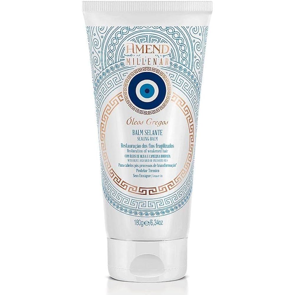 Leave In Balm Selante Amend Millenar Óleos Gregos Amend 180g Proteção Térmica