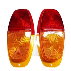 Lente Lanterna Parachoque Canoinha Bicolor Gf0017bic Par