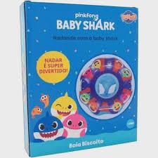 Boia Biscoito Com Assento Baby Shark (+24M) - Toyng